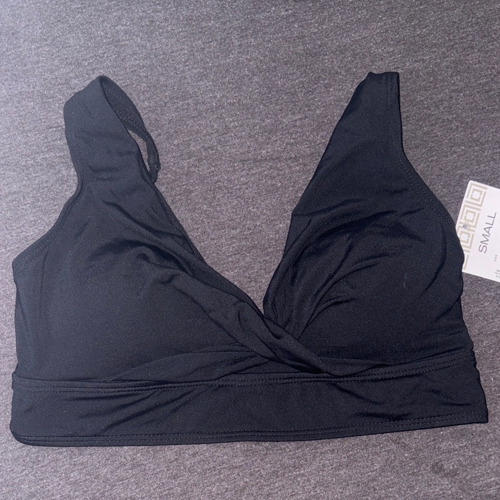 Liz Claiborne Elegant Black Bikini Top